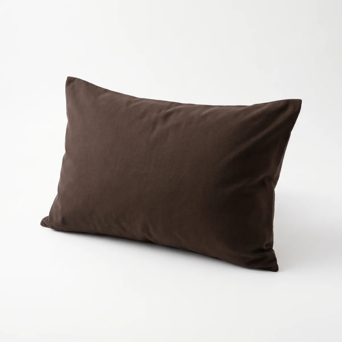 Walnut Brushed Cotton Pillowcase — Silverground