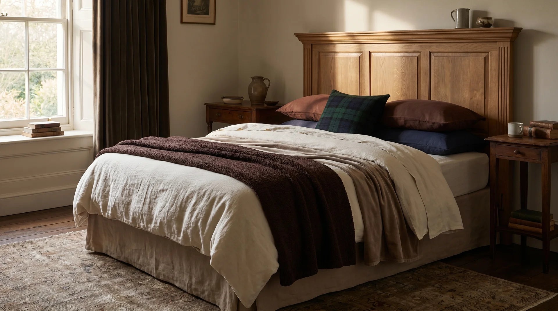 Silverground hero — heritage British bedroom