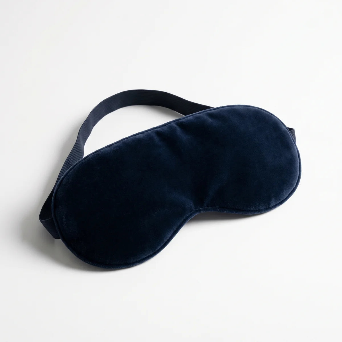 Inkwell Cotton-Lined Velvet Eye Mask — Silverground