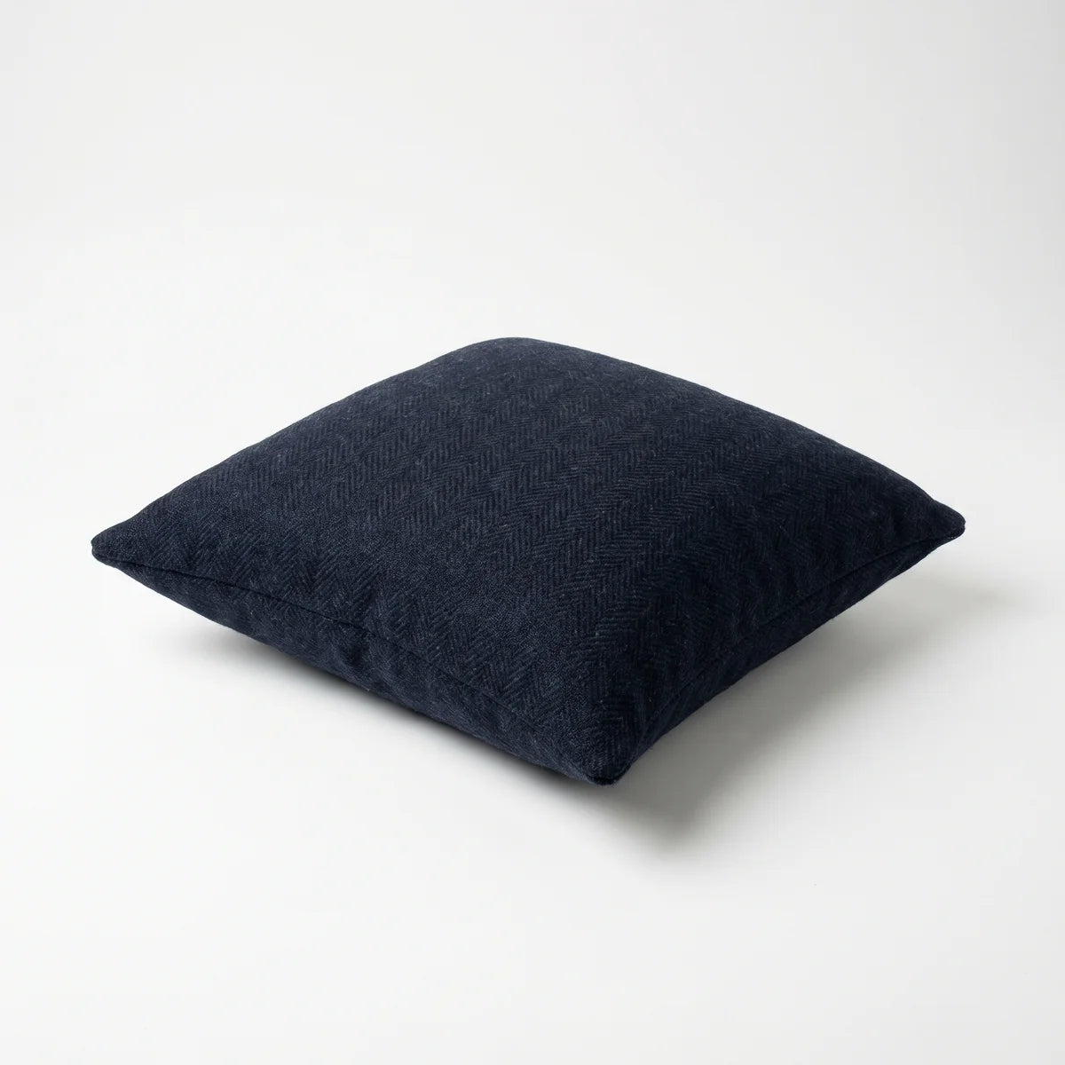 Inkwell Wool Tweed Cushion / 45cm x 45cm — Silverground
