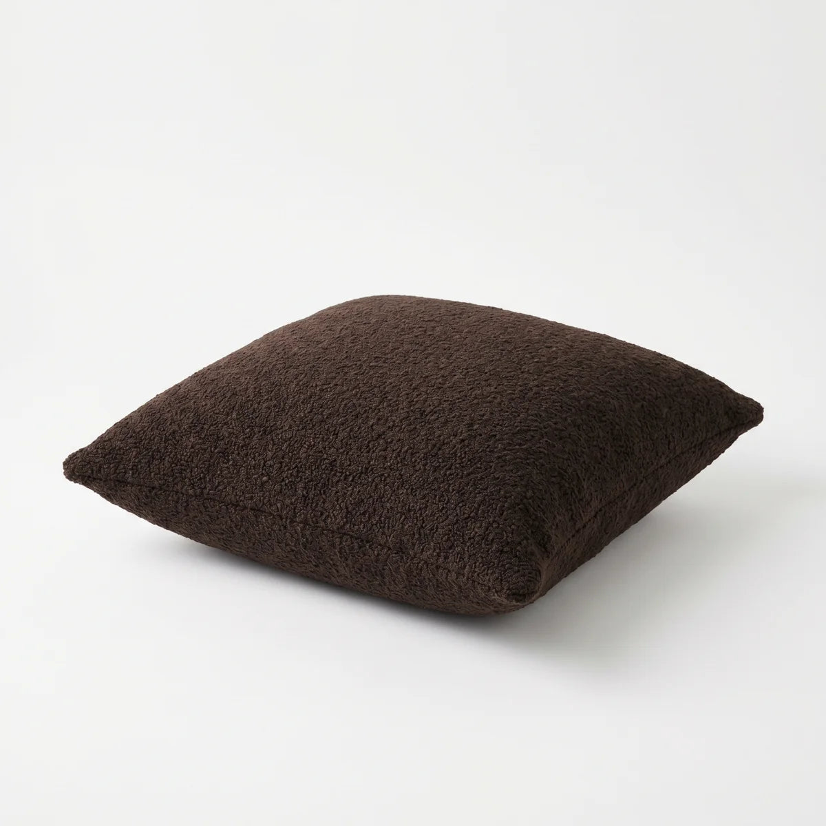 Walnut Wool Boucle Cushion — Silverground